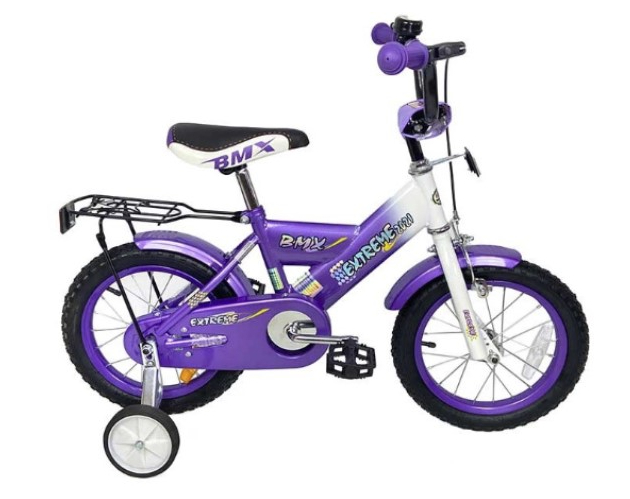 אופני ילדים BMX בגודל 14 אינצ’, האופניים מגיעות 86% מורכבות -צבעים לבחירה